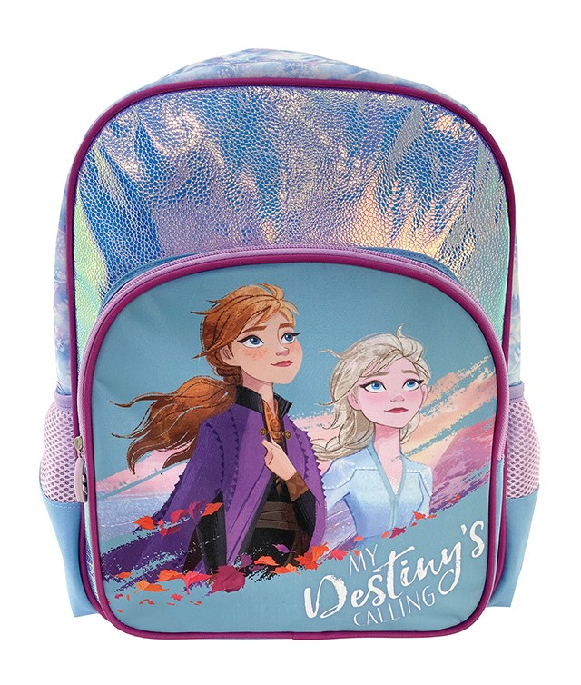 Ghiozdan fetite, clasa pregatitoare, imprimeu Frozen, multicolor - imagine 4